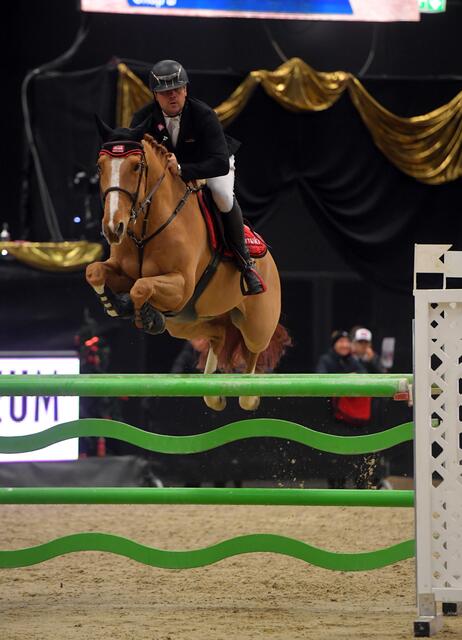 Matthias Atzmüller vertritt Oberösterreich im CSI4* in Salzburg. | Foto: Fotoagentur Dill