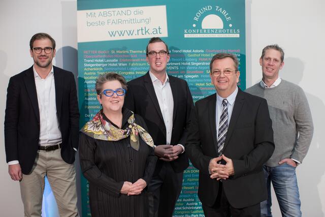 V. l.: RTK-Vorstandsmitglieder Hubertus Rothwangl, Gundula Feichtenschlager-Schimek, RTK-Geschäftsführer Michael Schenk, RTK-Präsident Thomas Ziegler und Vizepräsident Sascha Dietrich | Foto: RTK