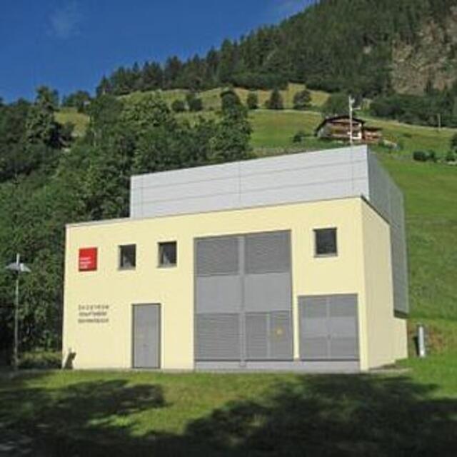 Das Krafthaus in Huben wird um einen zweiten Maschinensatz erweitert. Die Ausbauwassermenge wird dadurch verdoppelt.