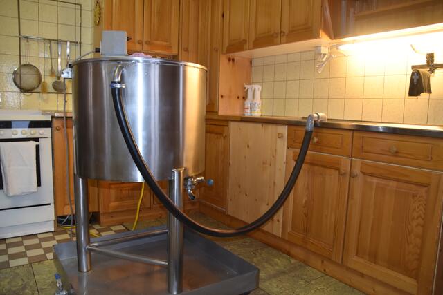 Hier wird Joghurt zubereitet. 