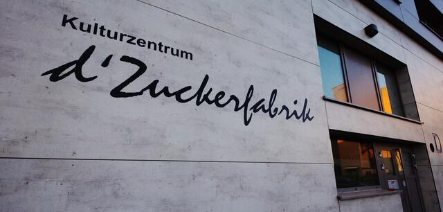 Die Türen des Kulturzentrums d'Zuckerfabrik sind derzeit geschlossen. | Foto: Kurt Ganglbauer