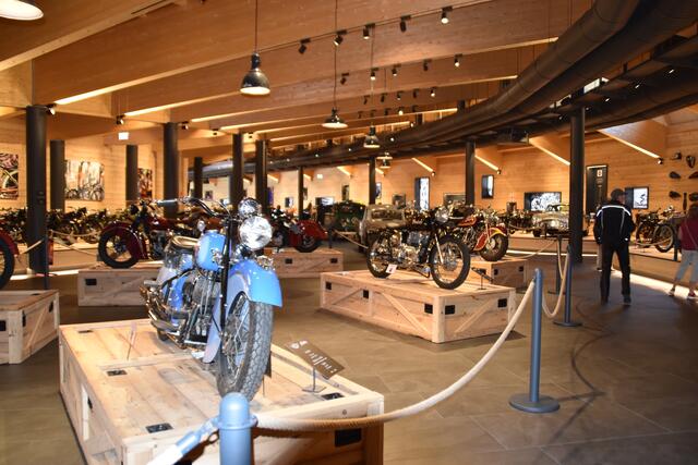 Zahlreiche sehr seltene Exponate waren im Motorradmuseum ausgestellt. | Foto: Schöpf