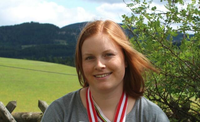 ÖSV-Talent Lisa Grill. Dieses Foto stammt aus den Sommer 2019, als wir die Tamswegerin privat besuchen konnten.
