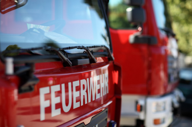 Die Freiwillige Feuerwehr Olsach stand mit 35 Mann und zwei Fahrzeugen im Einsatz.