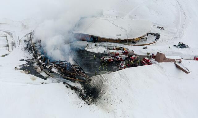 Bei Tagesanbruch wurde das Ausmaß der Katastrophe sichtbar. | Foto: zeitungsfoto.at