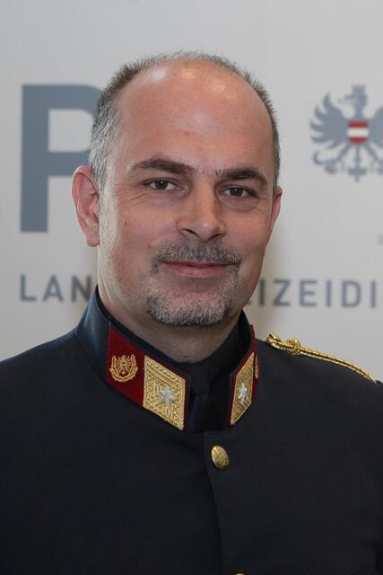 Bezirkspolizeikommandant Stefan Haslberger.