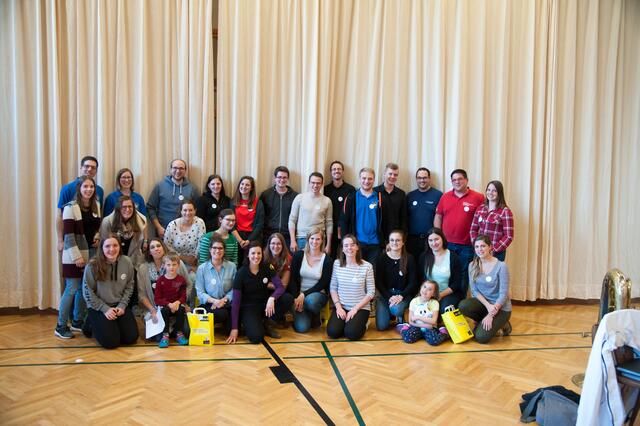 Alle Helfer des Bla-Mini-Day freuen sich über die gelungene Veranstaltung.