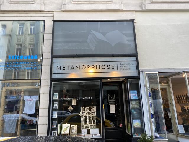 Eine tolle Auswahl an Büchern gibt es in der Buchhandlung "Métamorphose".