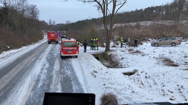 Bei diesem Unfall wurde niemand verletzt.