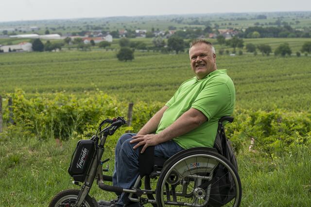 Paralympics-Sieger Georg Tischler freut sich auf "grüne Spiele" im Burgenland.