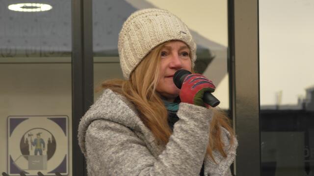 Alexandra Koller war bei der Anti-Corona-Demonstration in Oberwart aufgetreten und hatte sich dort öffentlich gegen die Covid-19-Schutzimpfung ausgesprochen.