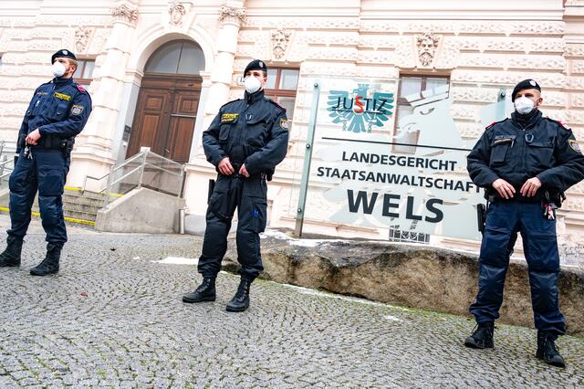 Die Verhandlung fand unter hohen Sicherheitsvorkehrungen statt.