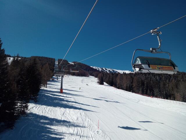 Die Samsonbahn im Skigebiet Fanningberg.