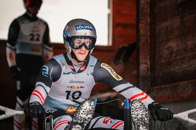 Volle Konzentration! Thomas Kammerlander will auf der Grantaubahn den Weltmeistertitel holen. | Foto: ÖRV/Miriam Jennewein