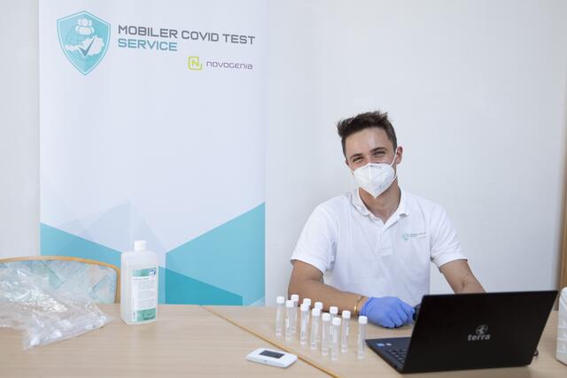 Der mobile Covid-Testservice bietet hauptsächlich in Tourismusregionen Corona-Tests an.