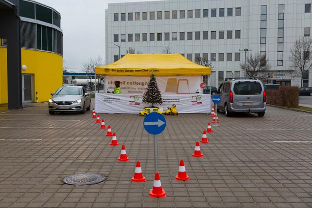 Vignetten-Drive in: Service beim ÖAMTC Klosterneuburg am 29./30. Jänner 2021. | Foto: ÖAMTC/Bauer