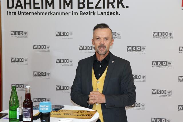 WK-Bezirksstellenleiter Otmar Ladner: "Wir müssen derzeit eine positive Stimmung verbreiten und wir wissen, dass wir es schaffen." | Foto: Othmar Kolp