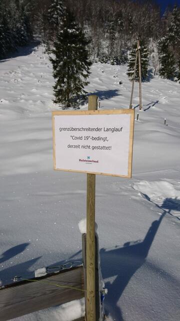 Vor der bayerischen Grenze ist zumindest in diesem Jahr Schluss.  | Foto: Trainer