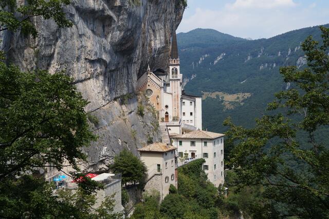 "Madonna della Corona", am Monte Baldo im Etschtal, Veneto/Italien