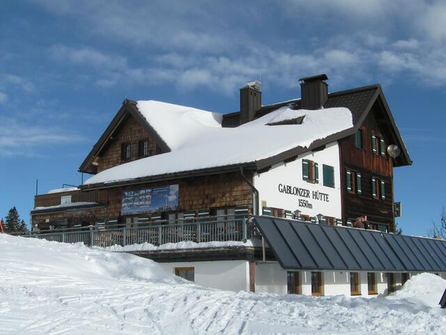 Die Gablonzer Hütte ist derzeit Corona-bedingt geschlossen.