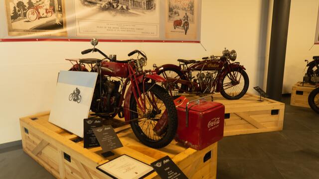 Motorräder der Marke INDIAN 