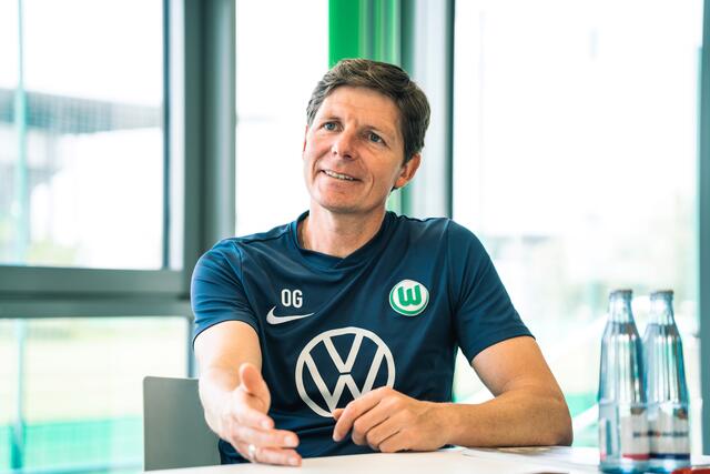 Zufrieden: Oliver Glasner, Trainer des VfL Wolfsburg. | Foto: VfL Wolfsburg