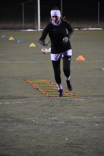 Nach ihrer Verletzung ist auch Nachwuchshoffnung Rhea Gamauf wieder mit dabei. | Foto: Michael Strini