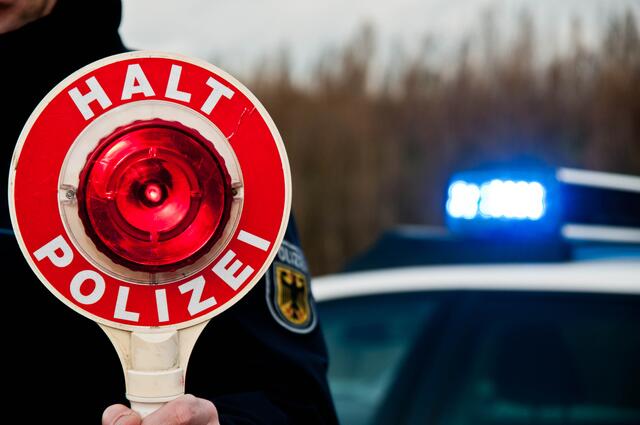 Für den gesuchten Rumänen war beim Grenzübergang Suben Endstation.