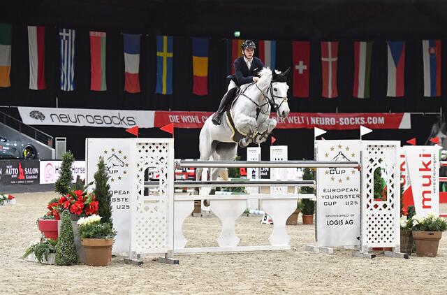 Im EY Cup Weltfinale absolvierte der 18-jährige Schüler sein erstes 1,55 Meter Springen mit lediglich einem Abwurf, was den siebenten Platz und gleichzeitig das beste rot-weiß-rote Ergebnis bedeutete.   | Foto: Sibil Slejko