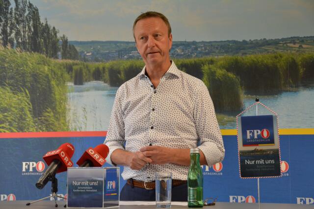 Die Überlegungen von FPÖ-Klubobmann Johann Tschürtz sorgen für Unruhe in den Reihen der FPÖ  | Foto: Tscheinig