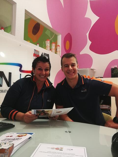 „Wir geraten in Vergessenheit“, sind sich Martina Höllhuber und Michael Mühlberg vom Fitnessstudio Injoy Steyr einig.  | Foto: Injoy