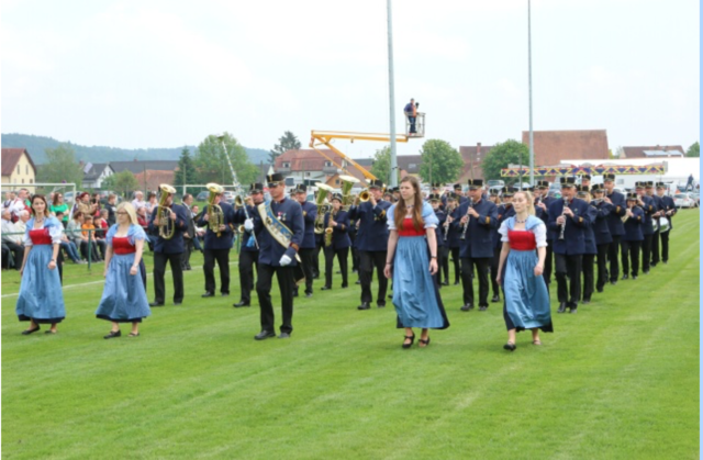 Ein Bild aus besseren Zeiten bzw. vom Bezirksmusikertreffen mit Marschwertung in Hatzendorf im Jahr 2019.