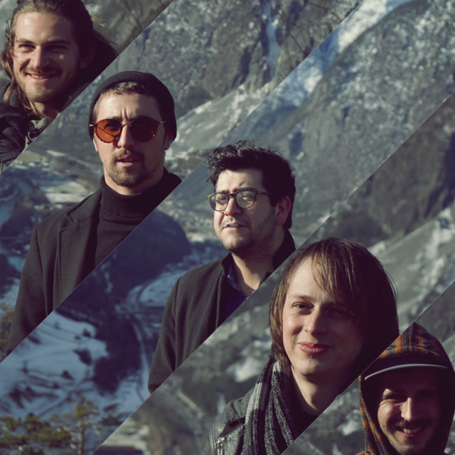 Die Mitglieder von Jay Bano: Fabian Möltner, Christoph Kuntner, Martin Dapoz, Christian Hauser und Lukas Sprenger (v.li.). | Foto: Bastian Möltner