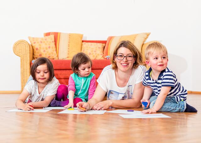 Naturnahes Aufwachsen steht in der Krabbelstube Köckendorf im Vordergrund. | Foto: OÖ Familienbund