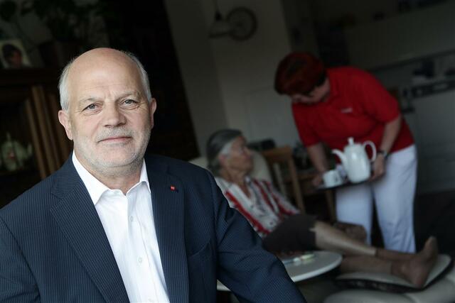 Hans Affenzeller ist Bezirksvorsitzender des Pensionistenverbandes Freistadt.