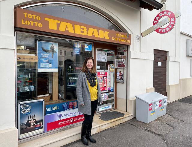 Petra Martinetz hat vor 40 Jahren die kleine Trafik Kalvarienbergplatz in Eisenstadt. | Foto: MVG