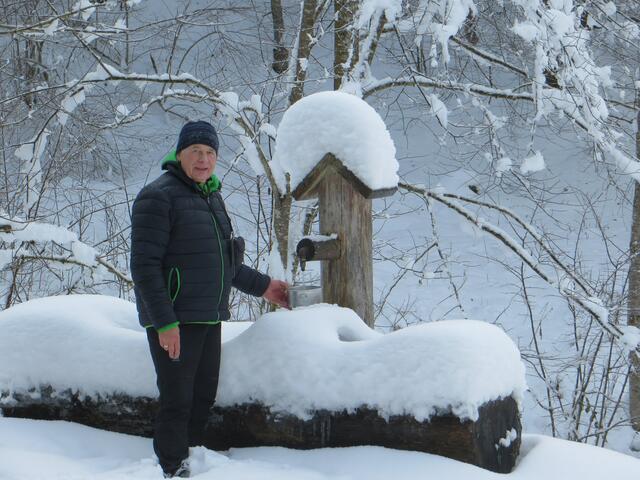 Wintereinbruch im Reichraminger Hintergebirge.  | Foto: Aspalter