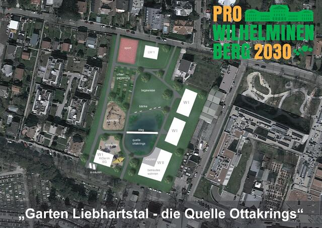 So sieht das Alternativkonzept der Bürgerinitiative Pro Wilhelminenberg 2030 aus.  | Foto: BI Pro Wilhelminenberg 2030