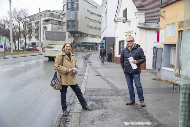 Haben einiges vor: Verkehrsstadträtin Elke Kahr und Straßenamtsleiter Thomas Fischer. | Foto: Stadt Graz/Fischer