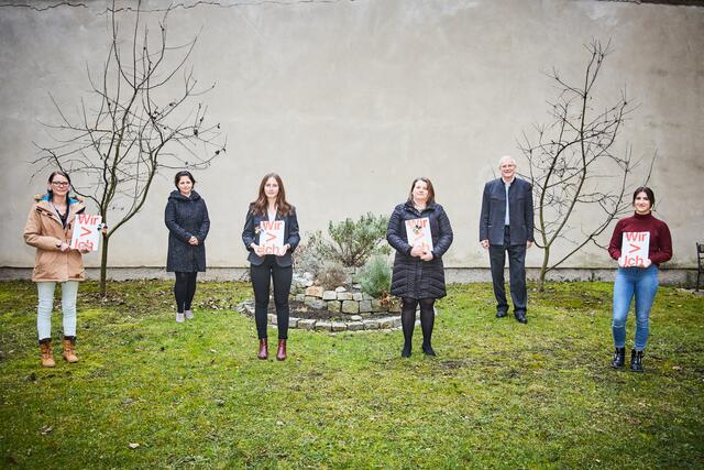 Nadine Witting (Loosdorf), Johanna Labenbacher (Melk), Karin Sickinger (Ruprechtshofen) und Monique Lackner (Golling) | Foto: Caritas/Franz Gleiss