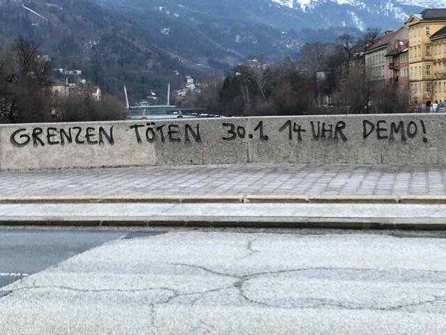 GR Buchacher ärgert sich über "Schmieraktion". | Foto: Buchacher
