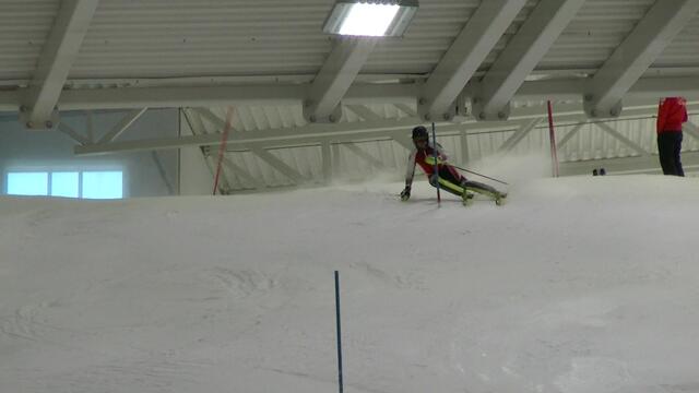 Philip Hoffmann beim Hallentraining | Foto: Hoffmann/KK