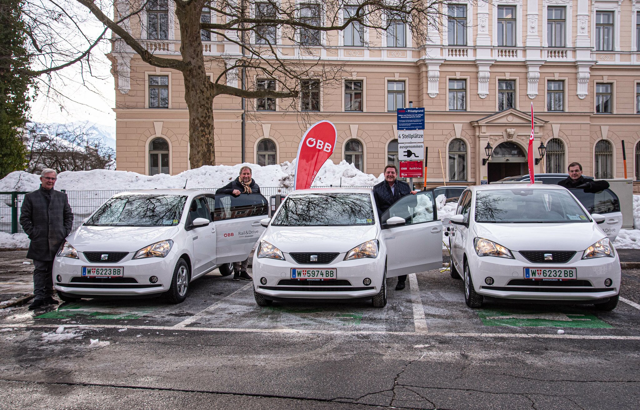 Carsharing Neuer ÖBB Rail & Drive EStandort in Villach Villach