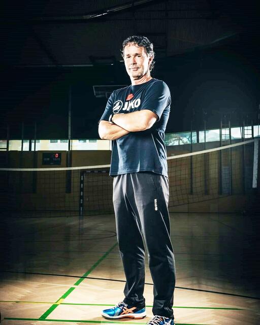 Rainer Erath lebt und liebt den Volleyballsport.