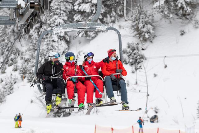 Das Niederalpl: eine Vierersesselbahn, drei Schlepplifte, ein Übungslift und zwölf Kilometer Piste. | Foto: Martin Meieregger