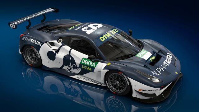 Der Alpha Tauri-Bolide. | Foto: Red Bull Content Pool