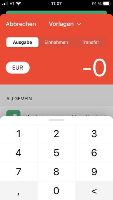 Unser App Tipp der Woche "Wallet" ist ein Haushaltsbuch, um eine bessere Übersicht über seine Finanzen zu behalten. Wallet gibt es für IOS und Android.  | Foto: Screenshot