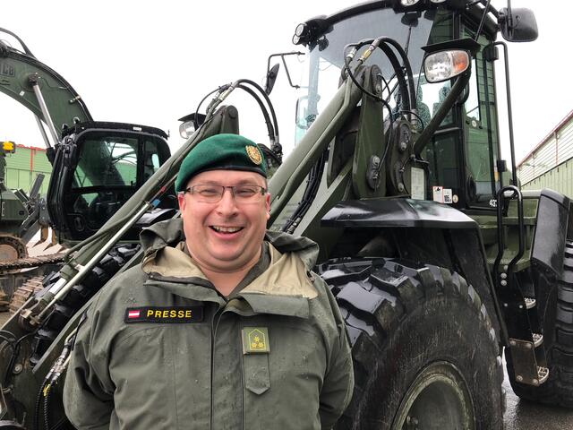 Hauptmann Rene Auer vom Militärkommando Salzburg erzählt den Witz der Woche.