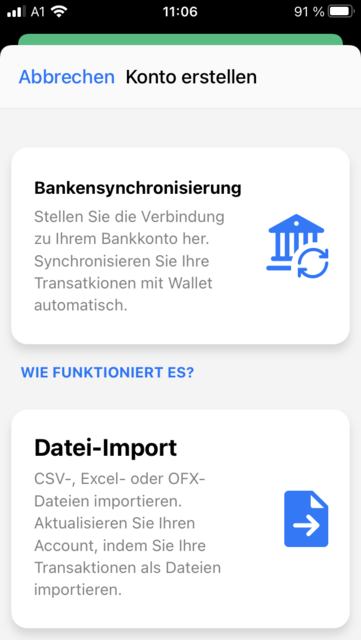 Unser App Tipp der Woche "Wallet" ist ein Haushaltsbuch, um eine bessere Übersicht über seine Finanzen zu behalten. Wallet gibt es für IOS und Android.  | Foto: Screenshot