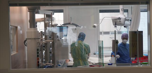 Die Sterblichkeit lag ab Mitte Jänner über dem Durchschnitt.  | Foto: tirol kliniken/Schwammberger